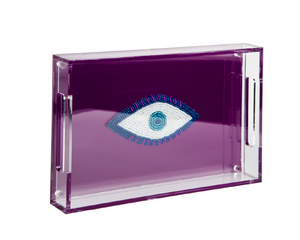 Violet Gaze Tray